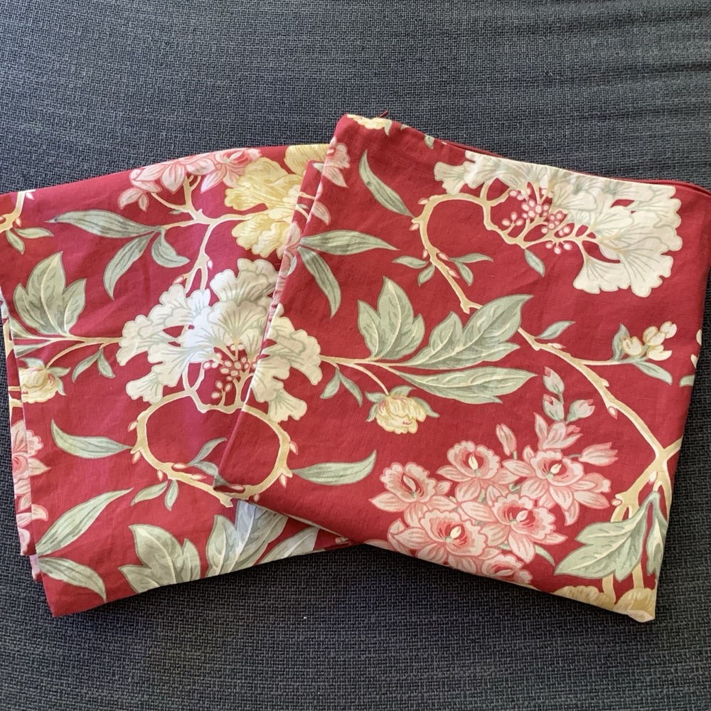 Set 2 Pottery Barn Euro Pillow Cover Sham